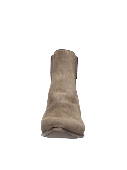 Beatles ankle boots in suede and fabric SILVANO SASSETTI | S04299X424BSOFTFLINMARRONE